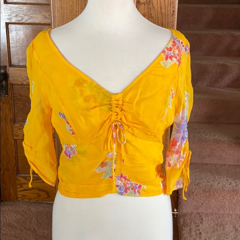 Free People “Love to Love” Crop Top